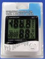 Temperature and Humidity Meter:High Temperature Bearings